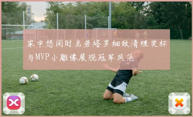 家中悠闲时光劳塔罗细致清理奖杯与MVP小雕像展现冠军风范